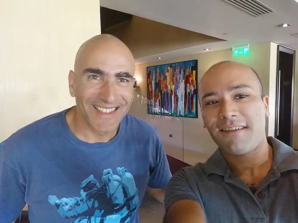 Orientation meeting with Ahmad Gabr, Guinness World Record holder