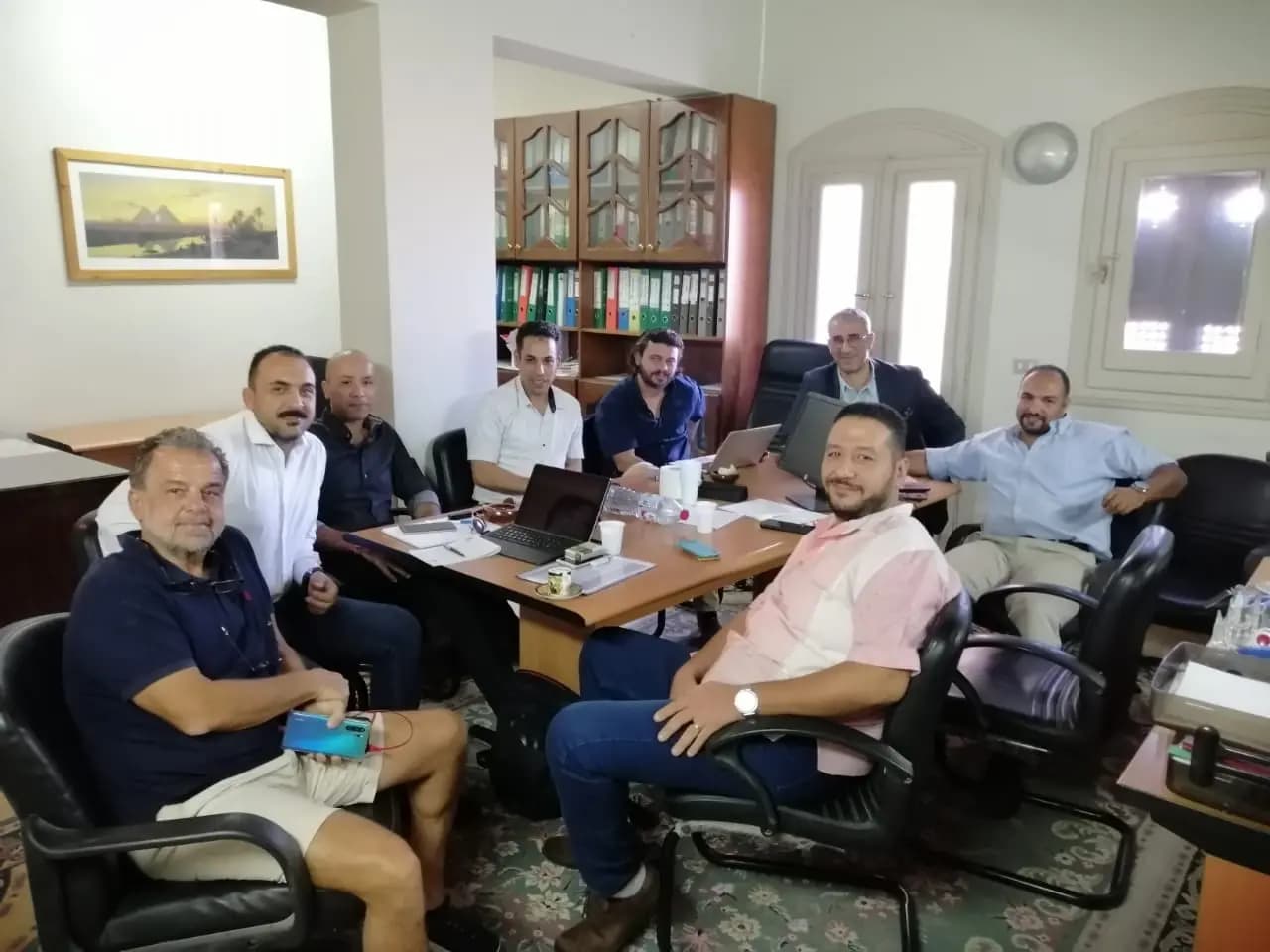 Meeting with marina operators